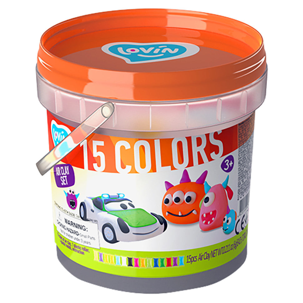 Set de creatie cu argila usoara, Lovin'Do, Monsters Company - gogobaby.ro