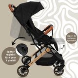 Carucior Sport AppeKids Travel, Ultracompact, Tip Troller - Black