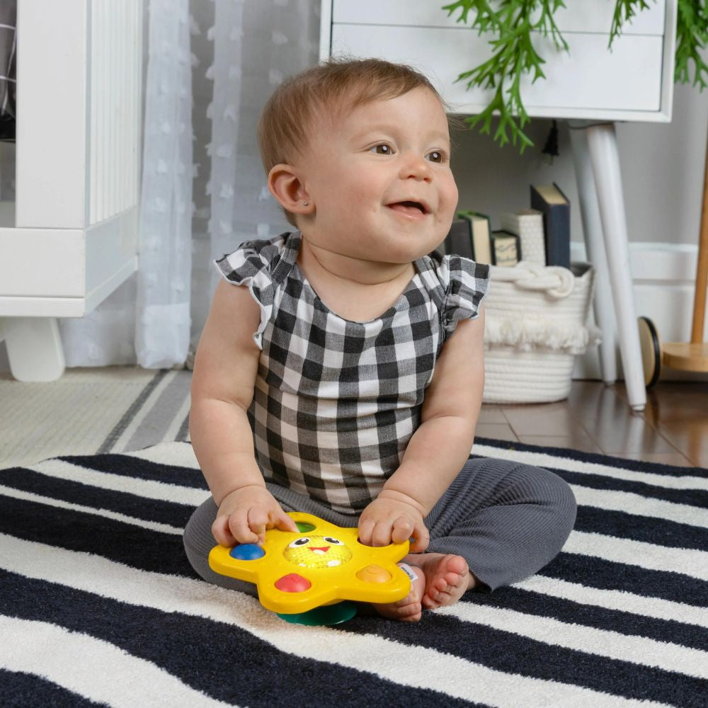 Baby Einstein - Jucarie senzoriala luminoasa Ocean Explorers Pop & Glow Starfish - gogobaby.ro