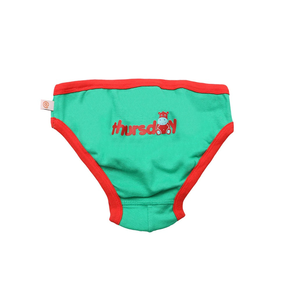Chilotei din bumbac organic, pentru baieti, Zoocchini, Zilele sÃ„Æ’ptÃ„Æ’mÃƒÂ¢nii, 5-6 ani - 7 buc