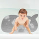 Skip Hop - Moby Covoras de baie antiderapant in forma de balena - Gri