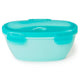 Skip Hop - Set de calatorie pentru hranire (bol + lingurita) - Soft turcoaz