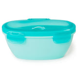 Skip Hop - Set de calatorie pentru hranire (bol + lingurita) - Soft turcoaz