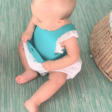 Baveta Flexi Bib Minikoioi, 100% Premium Silicone  – Aqua Green