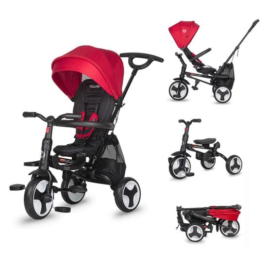 Tricicleta ultrapliabila Coccolle Spectra Plus Chili Pepper - gogobaby.ro
