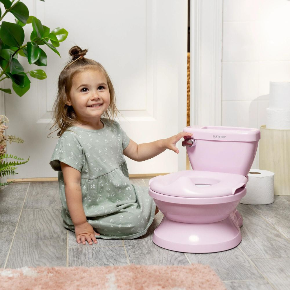 Ingenuity - Olita cu sunete My Size Potty Pro, roz - gogobaby.ro