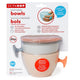 Skip Hop - Set 2 boluri ergonomice - Soft gri + coral