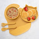 Set Diversificare, AppeKids, 100% Silicon, Kitty - Honey