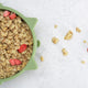 Bol din silicon, AppeKids, Kitty I - Raw Green