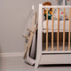 Leagan electric pentru bebelusi, cu spatar reglabil si senzor de miscare, AppeKids Evoque - Bubble Beige