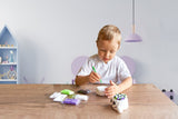 Set Air Clay cu argila usoara pentru modelaj Lovin - 6 culori - Squishy Hero - Scary Ghost