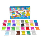 Set de creatie cu argila usoara 30 buc, Lovin - Elastic Clay