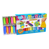 Set de creatie cu argila usoara 30 buc, Lovin - Elastic Clay