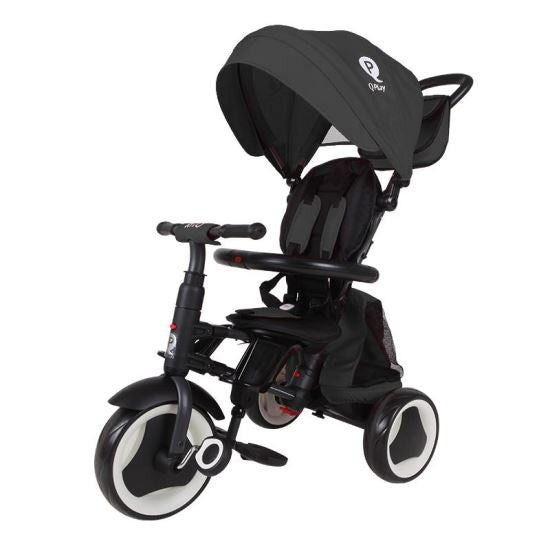 Tricicleta pliabila Qplay Rito+ Negru - gogobaby.ro