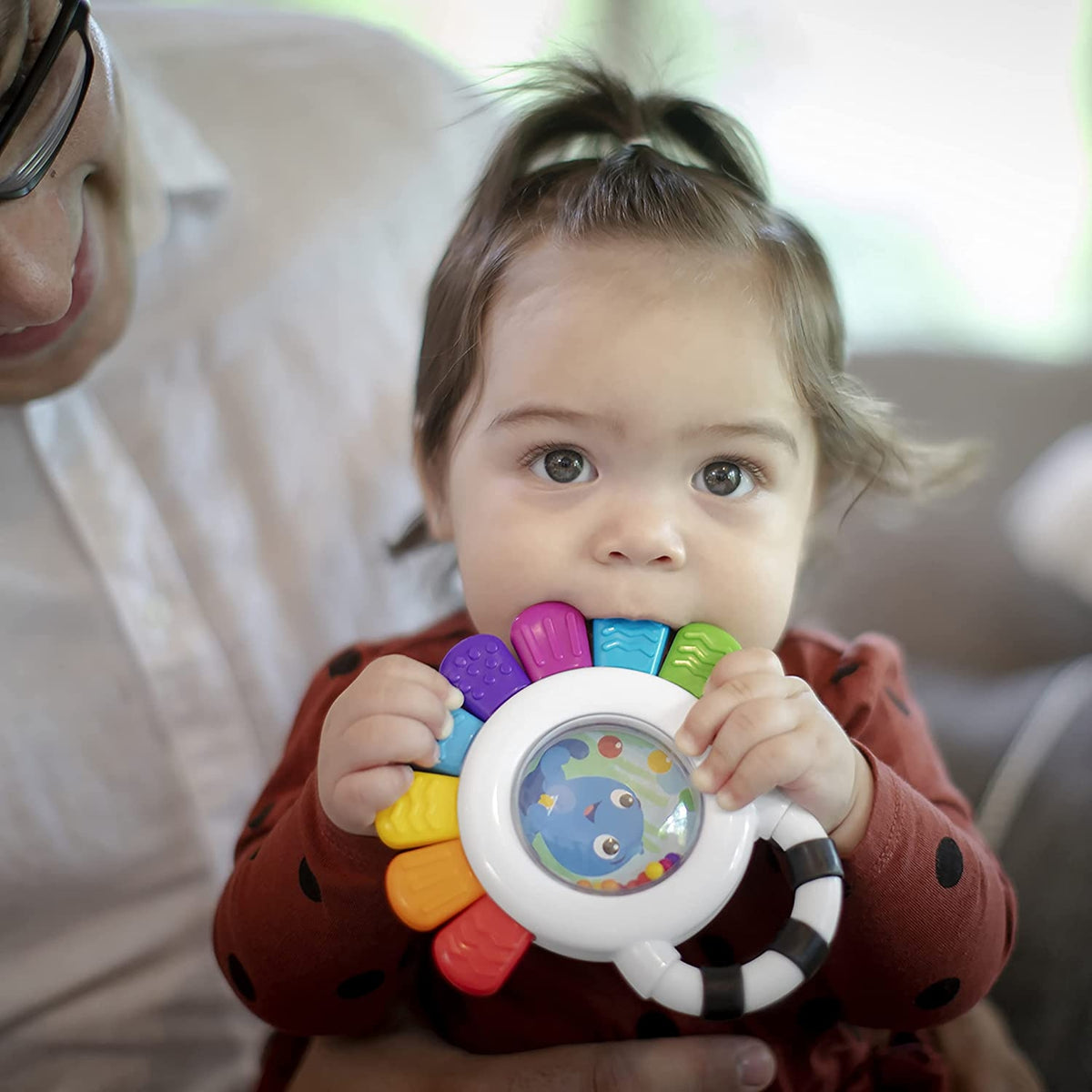 Baby Einstein - Jucarie multisenzoriala de dentitie Caracatita vesela