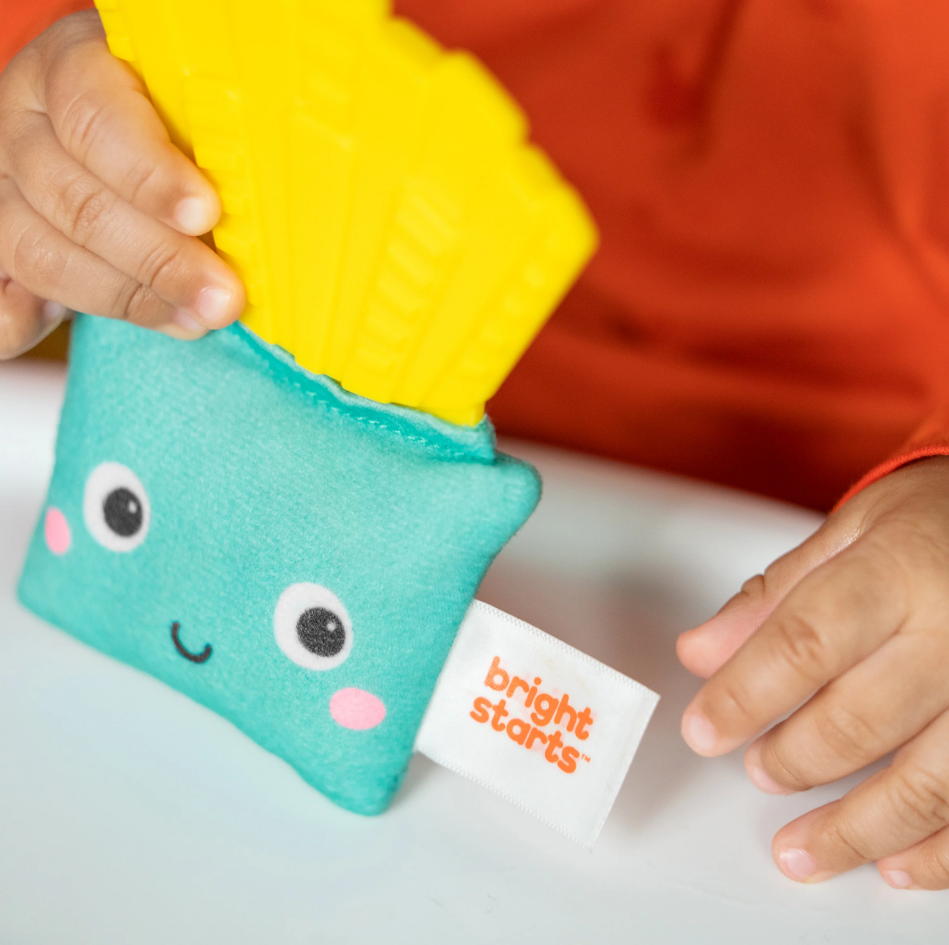 Bright Starts - Jucarie de dentitie French Fries - gogobaby.ro