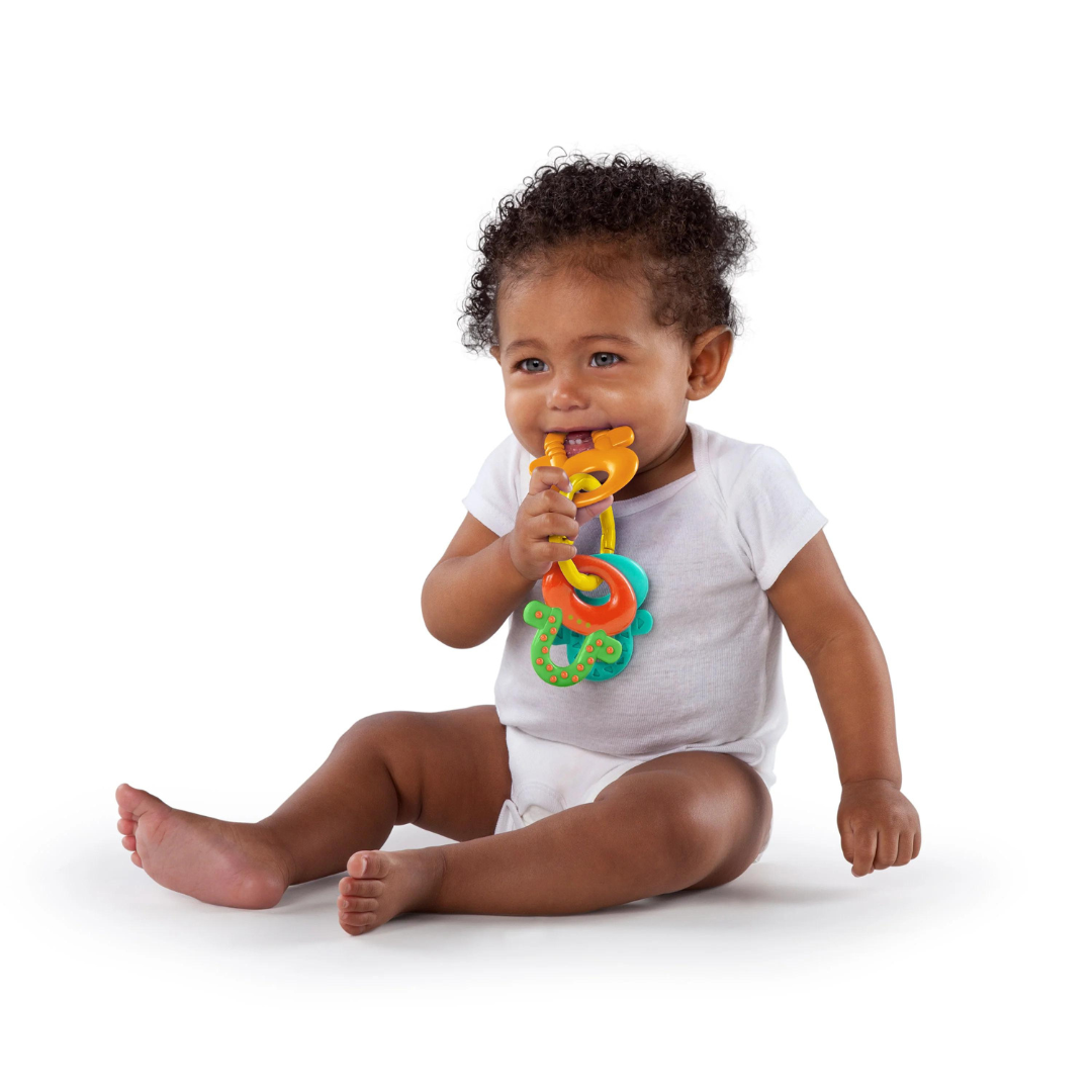 Bright Starts - Set cadou 8 buc dintitori usor de prins “Teeth Relief” - gogobaby.ro