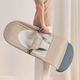 BabyBjorn - Balansoar Balance Soft Khaki cu detalii Beige, Tesatura