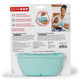 Skip Hop - Set de calatorie pentru hranire (bol + lingurita) - Soft turcoaz