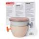 Skip Hop - Set 2 boluri ergonomice - Soft gri + coral