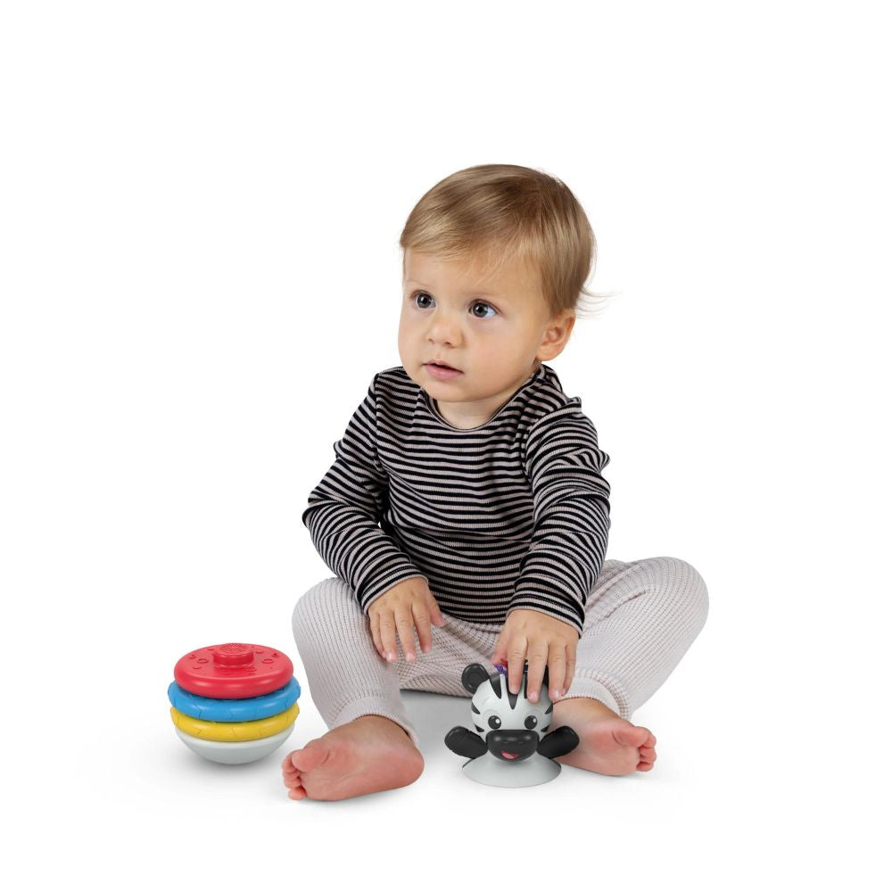 Baby Einstein - Jucarie zornaitoare si dentitie Zen, fara BPA - gogobaby.ro