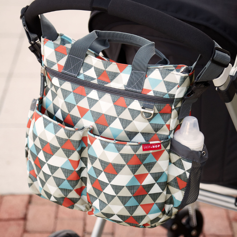 Skip Hop Geanta de scutece Duo Signature Triangles - gogobaby.ro