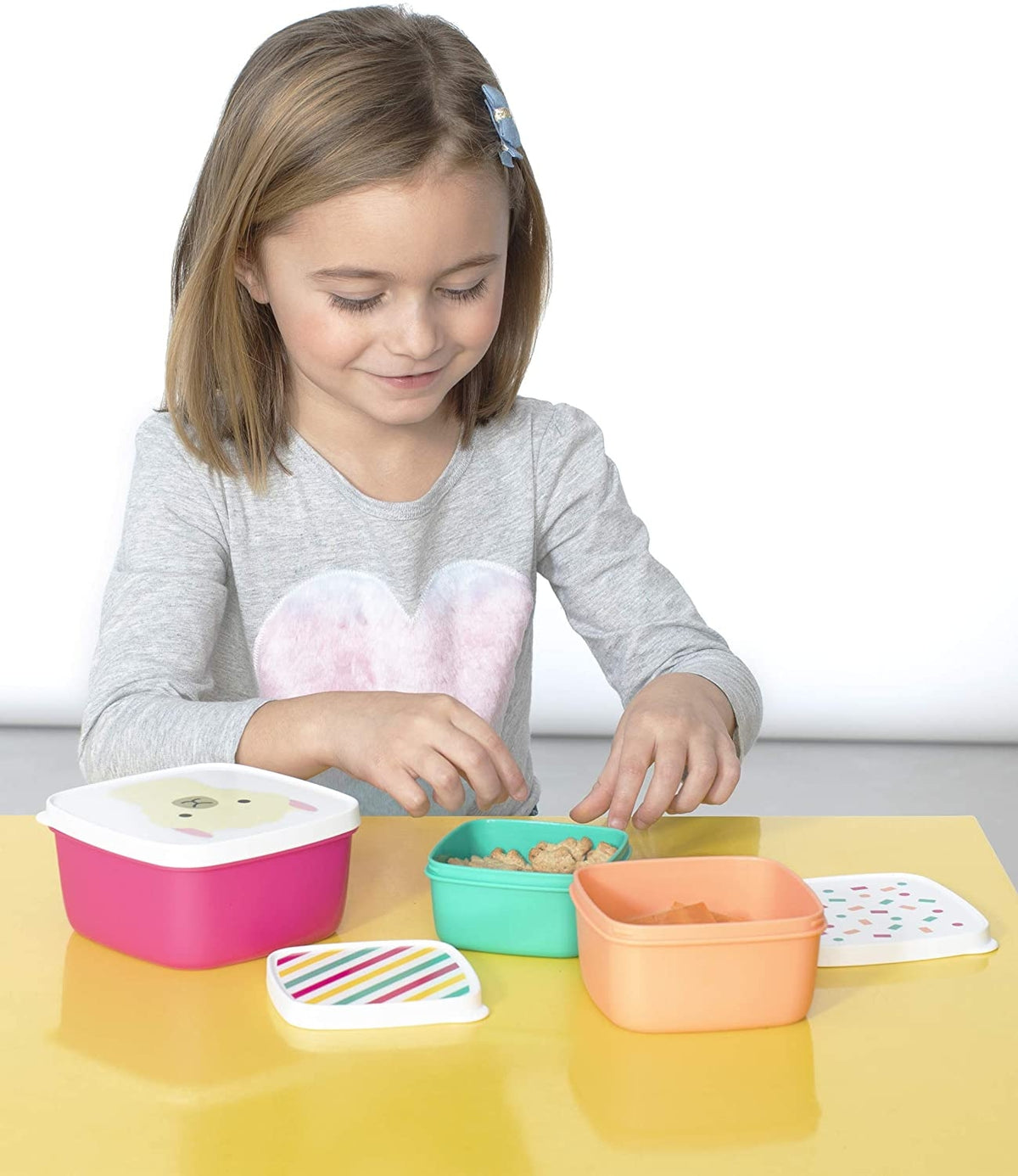 Skip Hop Set 3 cutii pentru pranz Zoo - Lama - gogobaby.ro