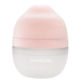 Biberon Anticolici Mombella Breast-Like, 120ml, Tetina S flux lent, 100% Silicon, Old Roze