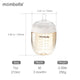 Biberon Anticolici Mombella Breast-Like, 210ml, Tetina M flux mediu, PPSU, Ivory