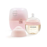 Biberon Anticolici Mombella Breast-Like, 120ml, Tetina S flux lent, PPSU, Old Roze