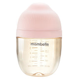 Biberon Anticolici Mombella Breast-Like, 210ml, Tetina M flux mediu, PPSU,Old Roze