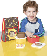 Skip Hop Set 3 cutii pentru pranz Zoo - Maimutica