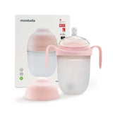 Biberon Anticolici Mombella Breast-Like, 300ml, Tetina 360Ã‚Â° XL Flux Consistent, 100% Silicon, Old Roze