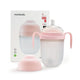 Biberon Anticolici Mombella Breast-Like, 300ml, Tetina 360Ã‚Â° XL Flux Consistent, 100% Silicon, Old Roze
