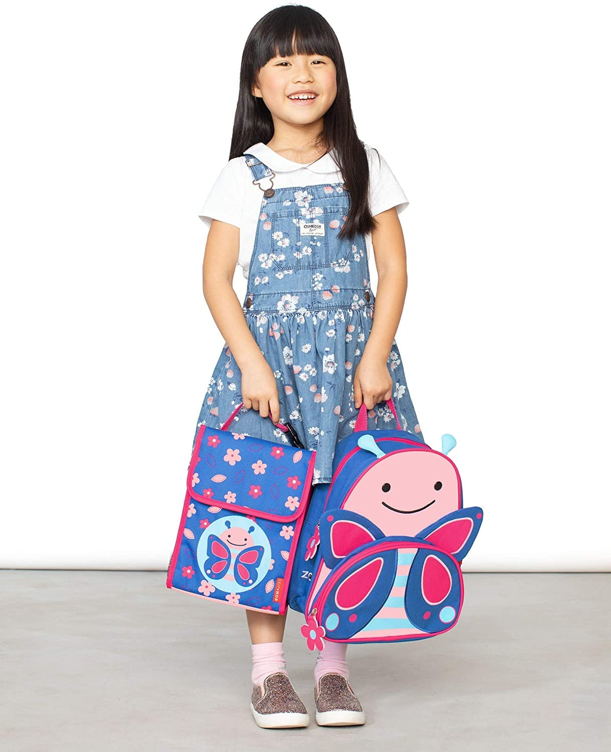Skip Hop Saculet pentru pranz Zoo - Fluture - gogobaby.ro