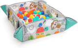 Bright Starts - Salteluta de activitati 5 in 1 Gym & Ball Pit Totally Tropical