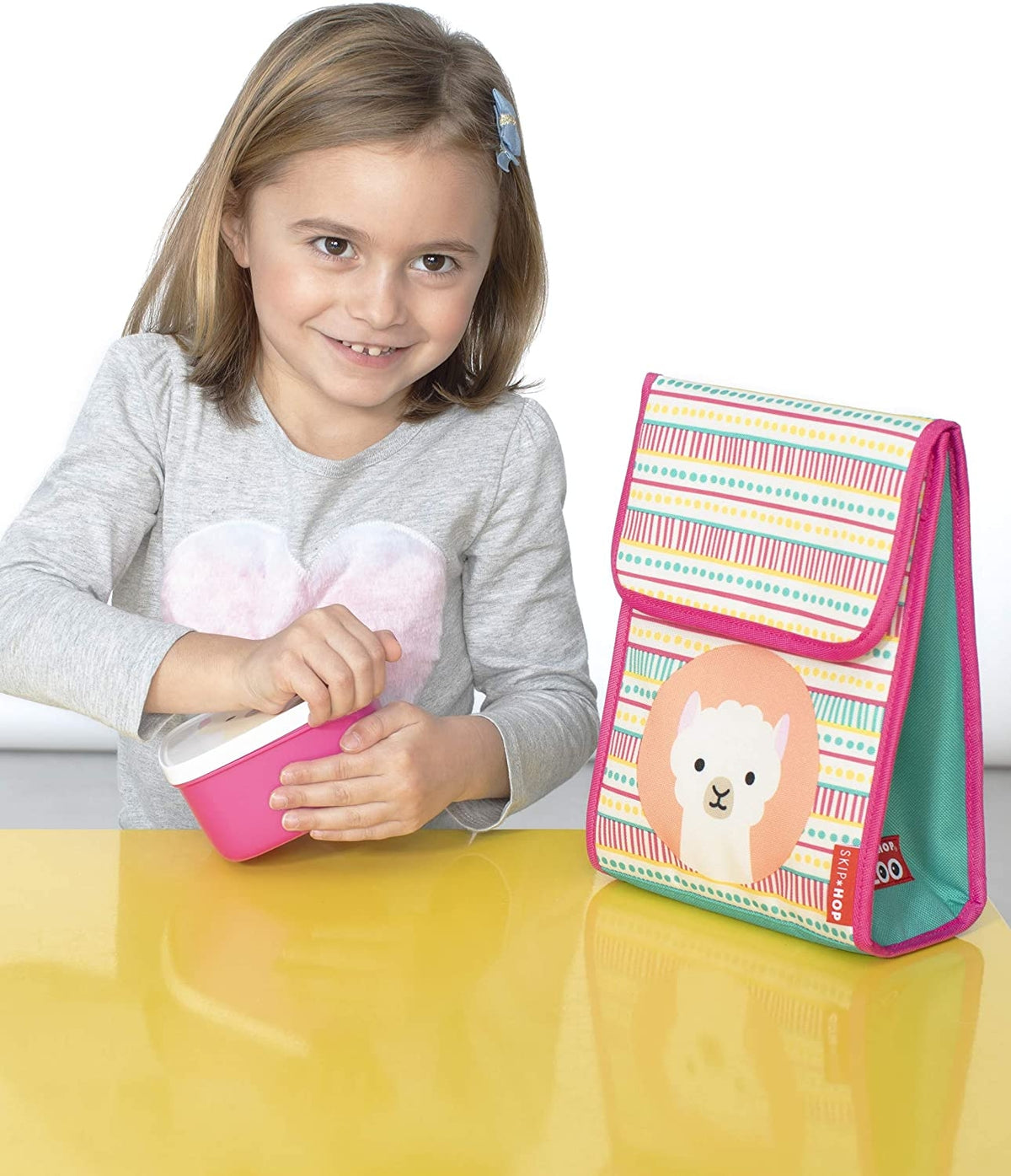Skip Hop Set 3 cutii pentru pranz Zoo - Lama - gogobaby.ro