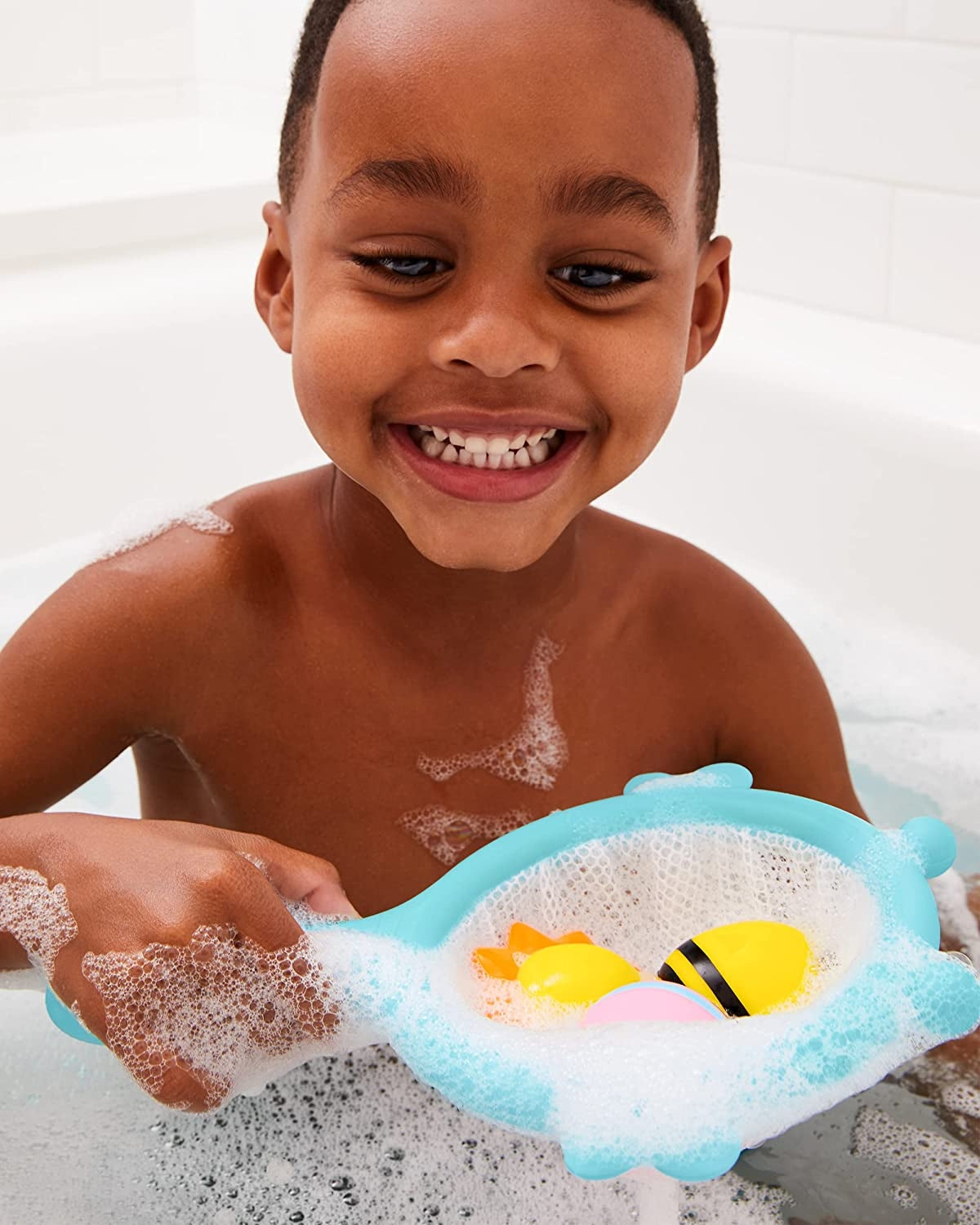 Skip Hop Jucarii Zoo vesele pentru baie - Scoop & Catch - gogobaby.ro