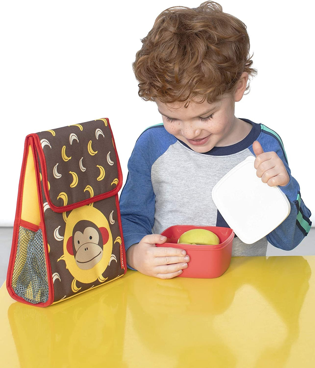 Skip Hop Set 3 cutii pentru pranz Zoo - Maimutica