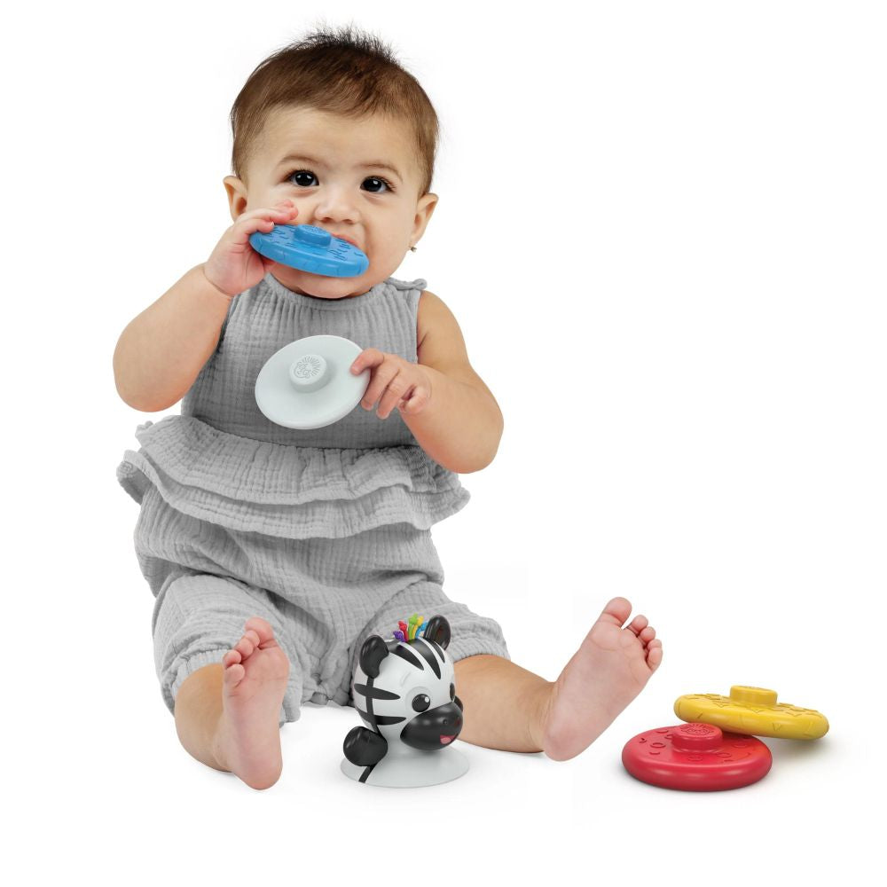 Baby Einstein - Jucarie zornaitoare si dentitie Zen, fara BPA - gogobaby.ro