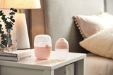 Biberon Anticolici Mombella Breast-Like, 210ml, Tetina M flux mediu, 100% Silicon, Old Roze