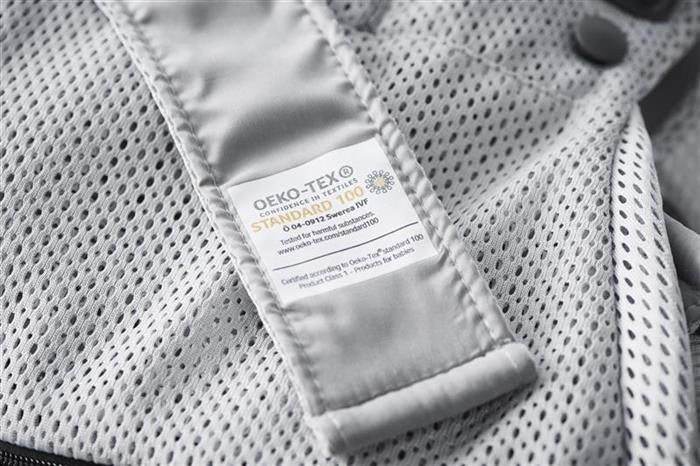 BabyBjorn - Marsupiu anatomic One Air - Silver, 3D Mesh - gogobaby.ro