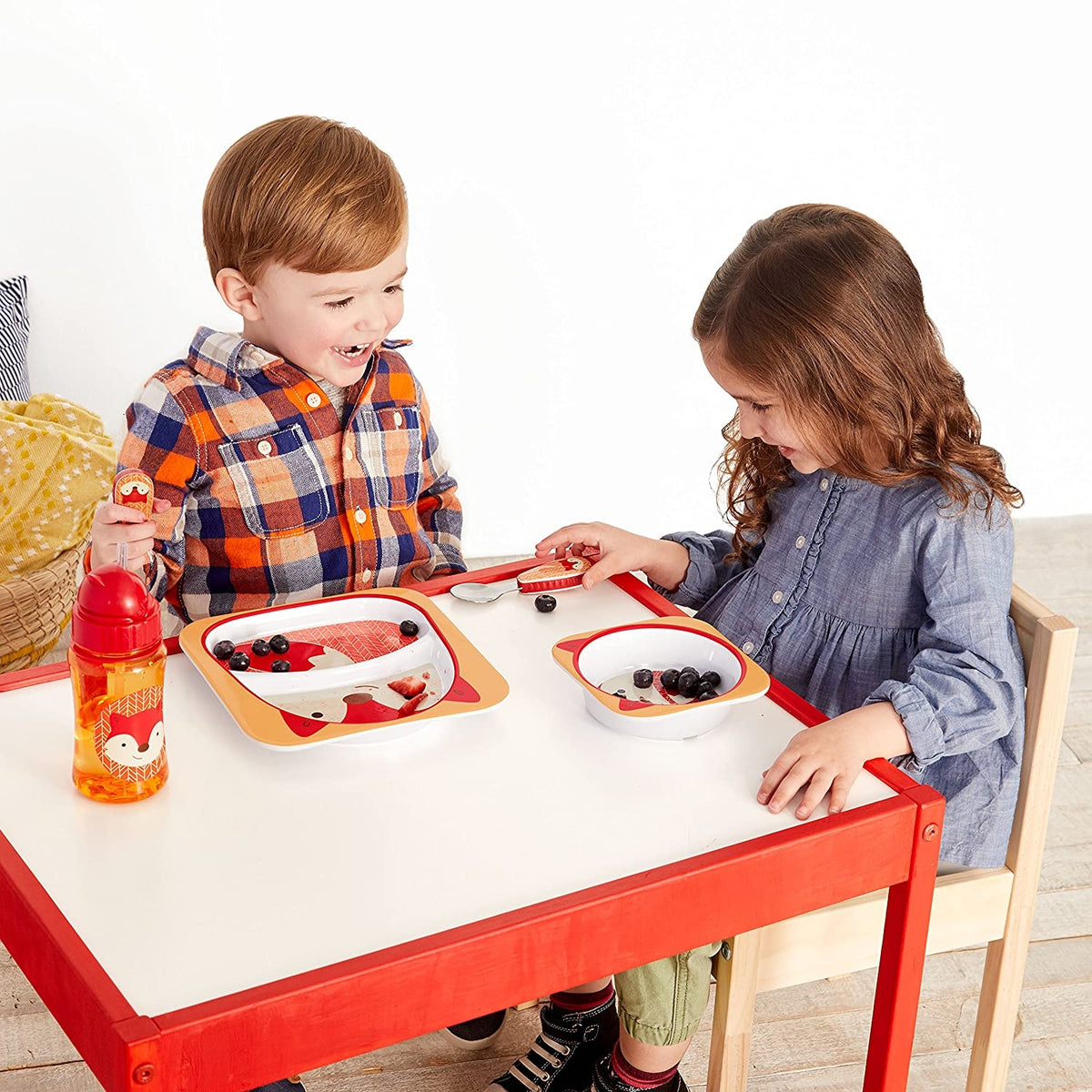 Skip Hop Set Tacamuri Zoo - Vulpe - gogobaby.ro