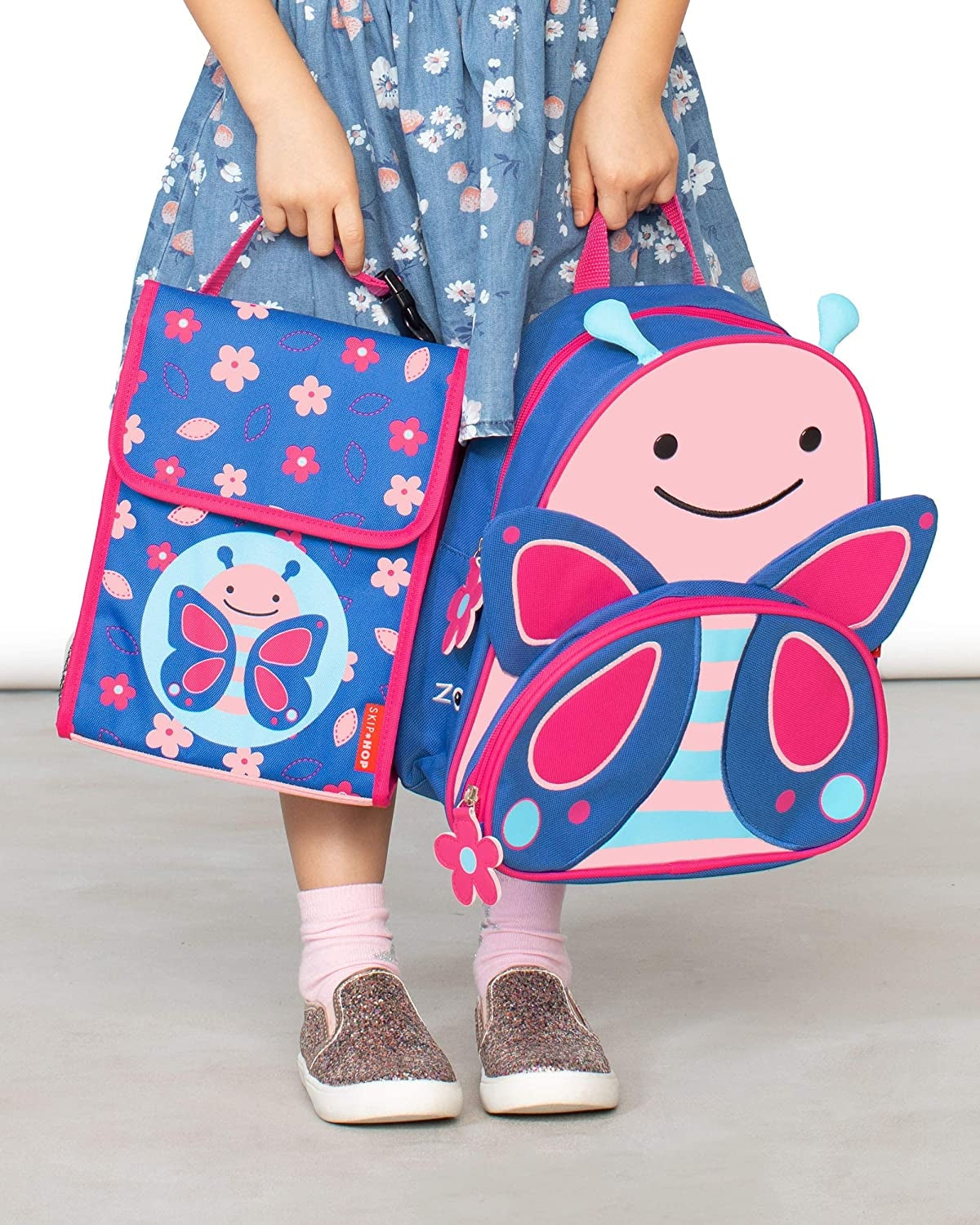 Skip Hop Saculet pentru pranz Zoo - Fluture - gogobaby.ro