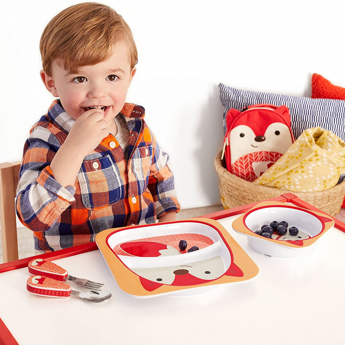 Skip Hop Set Tacamuri Zoo - Vulpe - gogobaby.ro