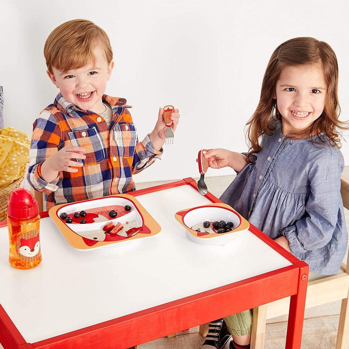 Skip Hop Set Tacamuri Zoo - Vulpe - gogobaby.ro
