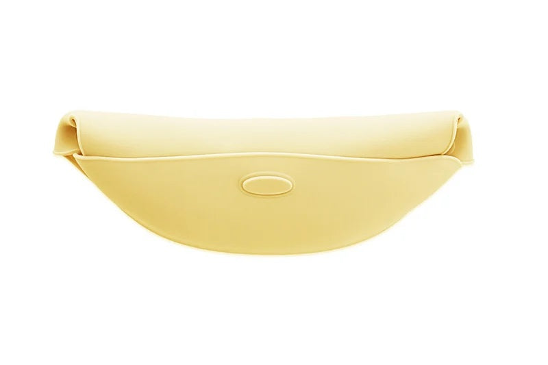 Baveta Flexi Bib Minikoioi, 100% Premium Silicone – Mellow Yellow - gogobaby.ro