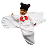 Sistem De Infasare, Eko, Bumbac 100%, 3-6Kg - Roz