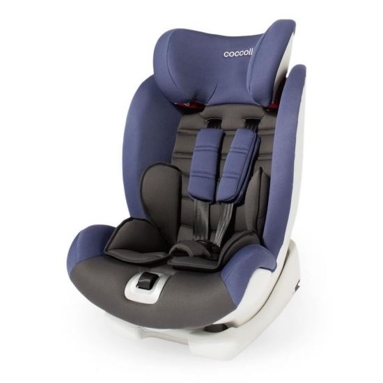 Scaun auto cu Isofix grupa 9-36 kg COCCOLLE Vela-Fix albastru - gogobaby.ro