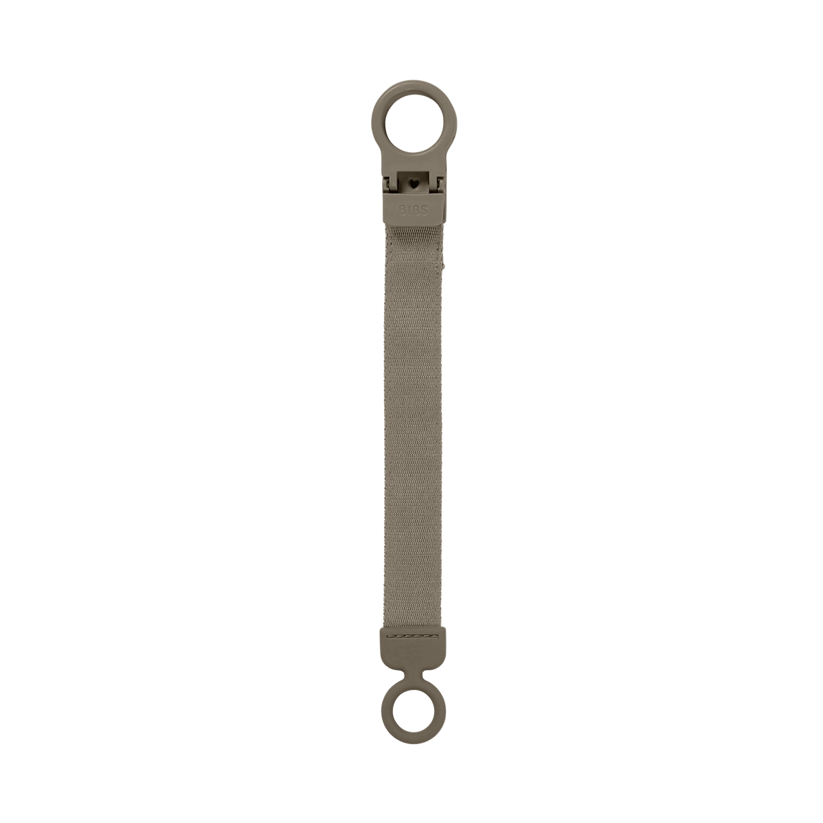 BIBS - Lantisor clip Loop pentru suzeta, Dark Oak